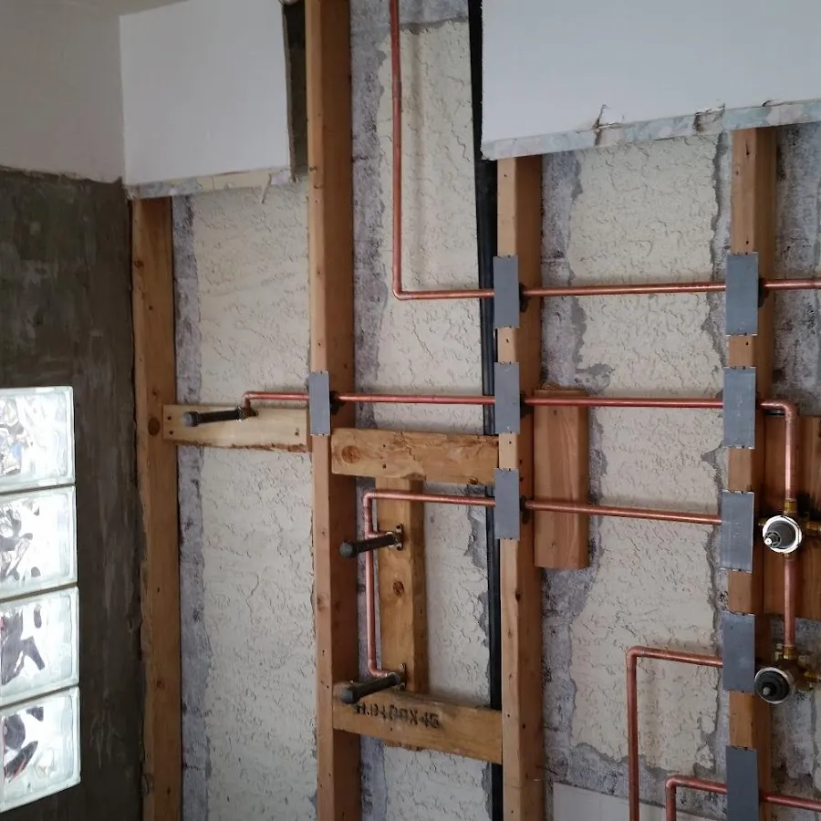 Copper pipe installation for Burst Pipe Repair in Commerce